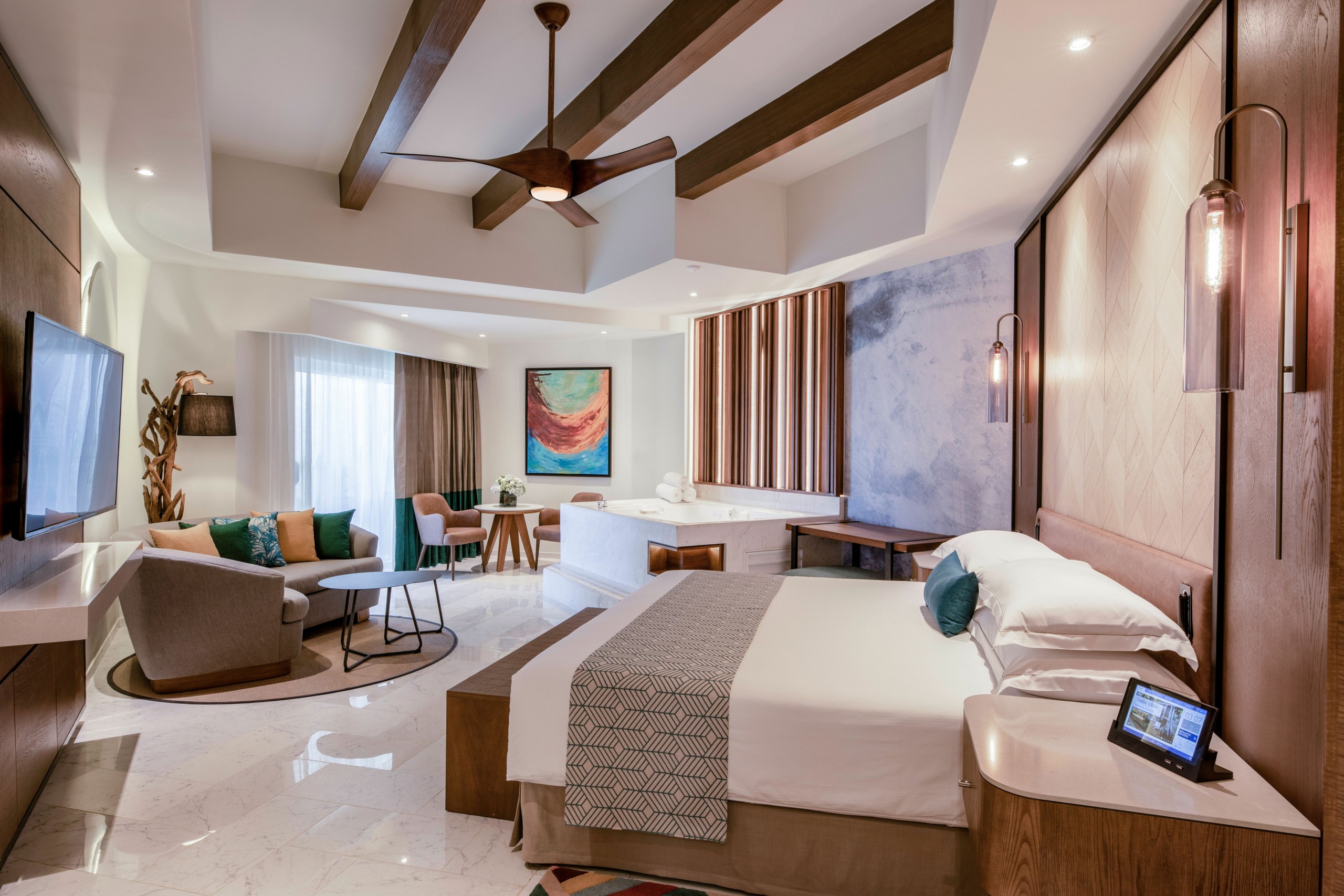 Hilton Playa Del Carmen Junior Suite Garden View King Scaled